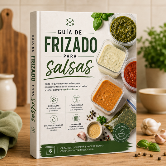 Guía de Frizado para salsas